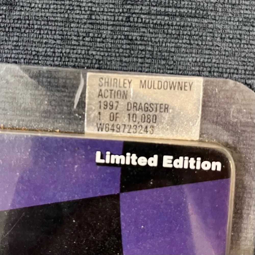 Shirley Muldowney Action 1997 Dragster Limited Edition Collectable SEALED